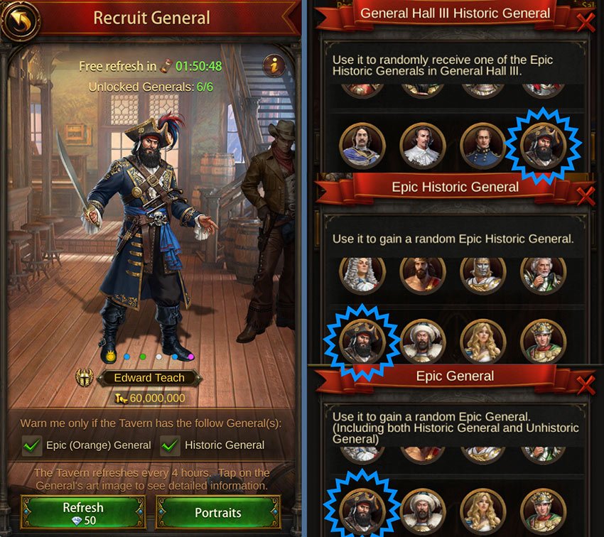 All Paths to Obtain Evony Edward Teach