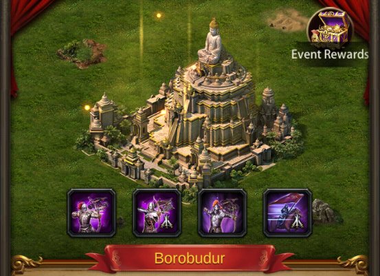 Historic City Borobudur in Evony