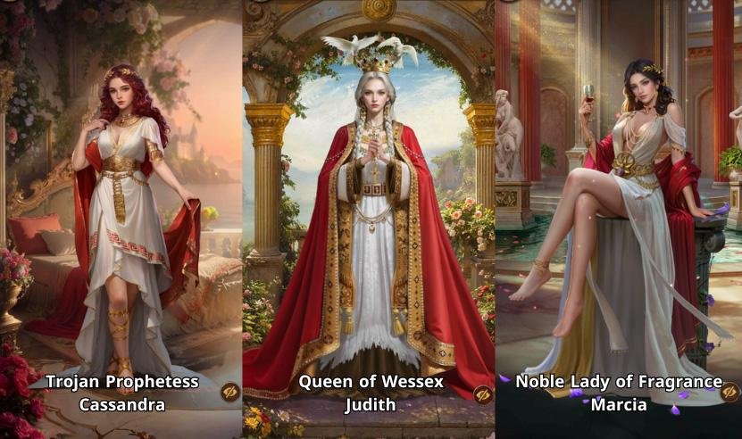 The Champion Skin of Cassandra, Judith, and Marcia