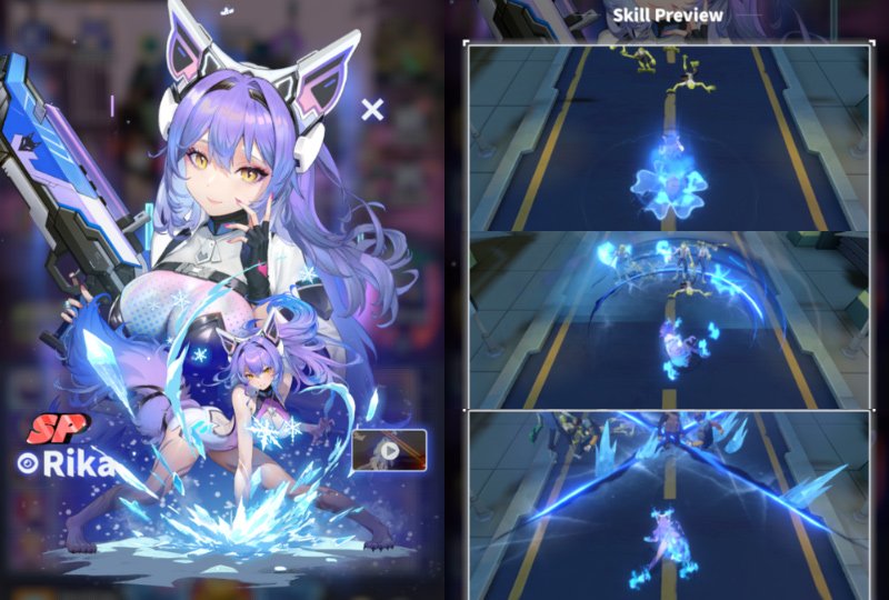 Run Goddess Rika Event & Skills Preview