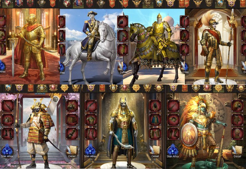Evony Rally Capacity Increasing Civilization Equipment